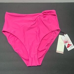 ***NWT***Calia Pink Bikini High wasted Swim Bottom Classic